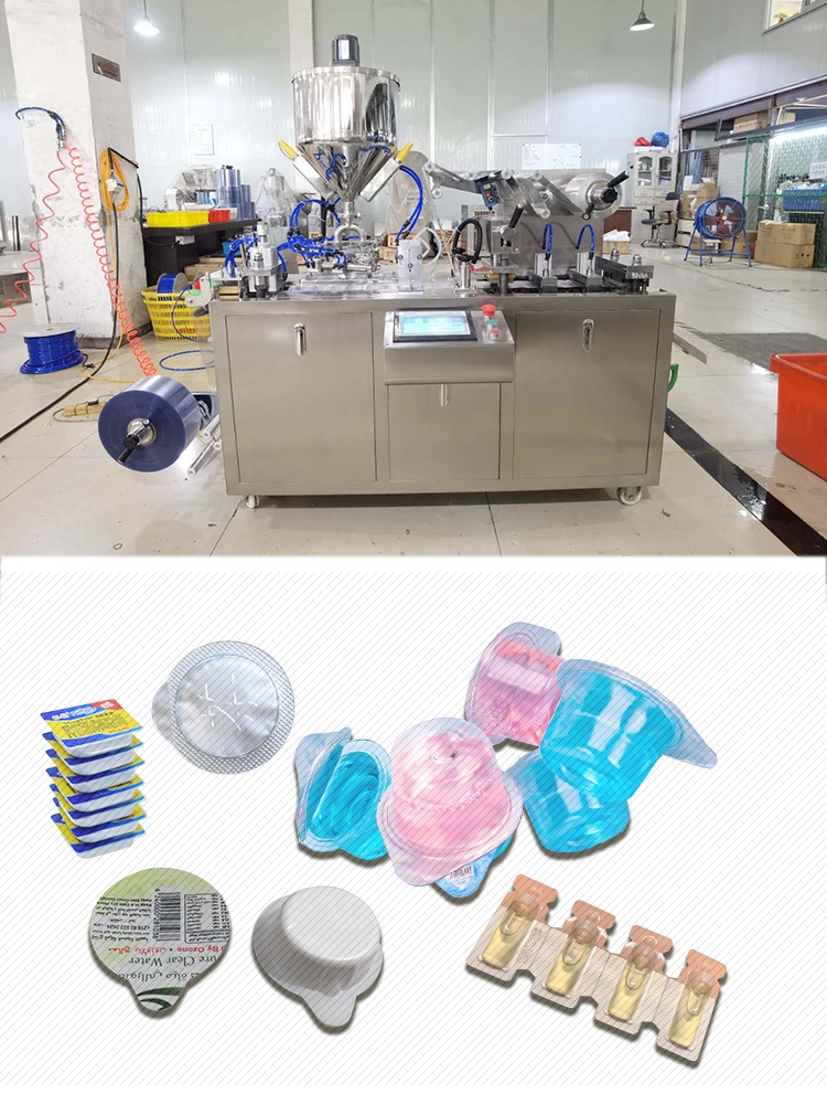 Tianhe Dpp-150 Liquid Table Blister Packaging Machine for Butter Salad Dressing