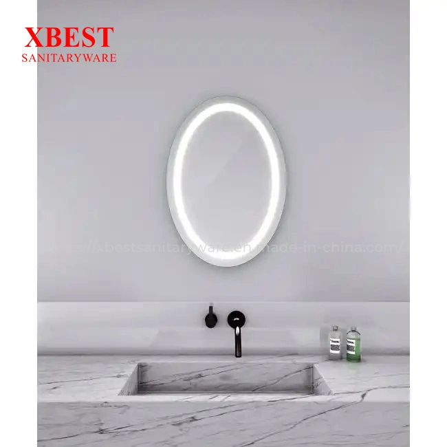 Miroir LED Smart personnalisable pour une utilisation sans buée dans la salle de bain