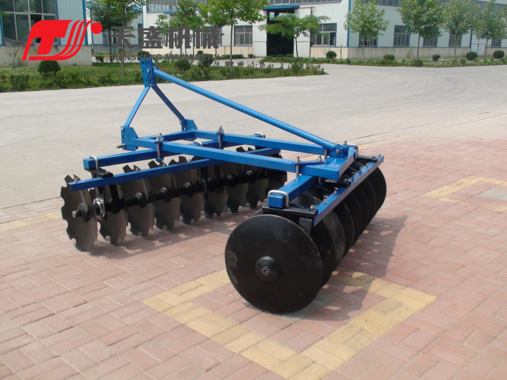 Factory Seedbed Preparation Post-Tillage Broken Soil Mounted Middle Duty Disc Harrow