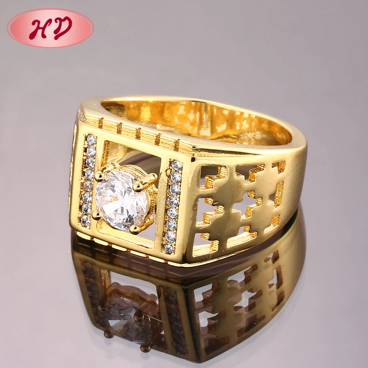 Moda Mujer 18K de acero inoxidable chapado en oro plata de los dedos de compromiso anillos de boda Diseño de joyas