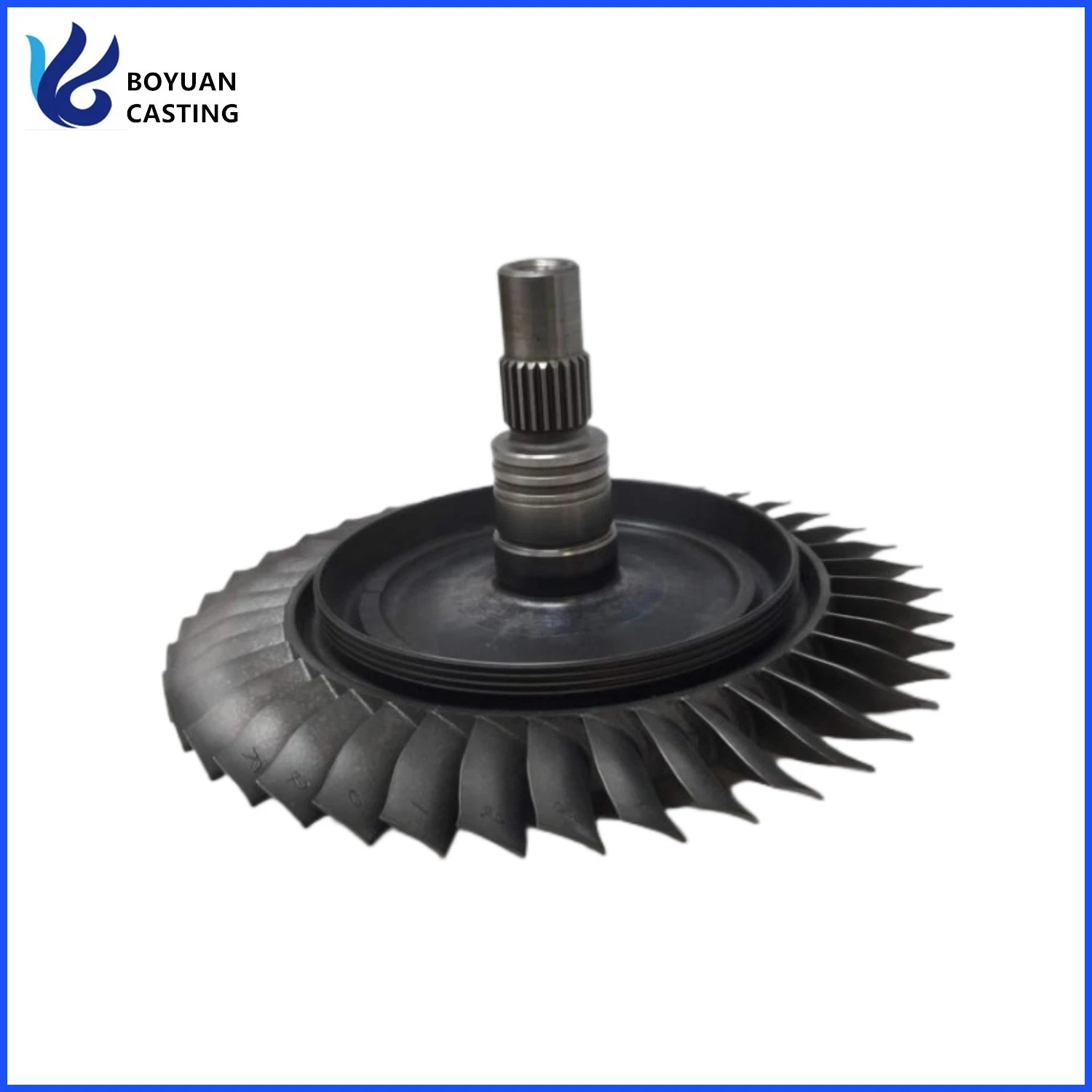 Nickel Based Alloy Precision Lost Wax Investment Vacuum Casting Turbine Wheel Used for Turbojet Diesel Engine Spare Parts