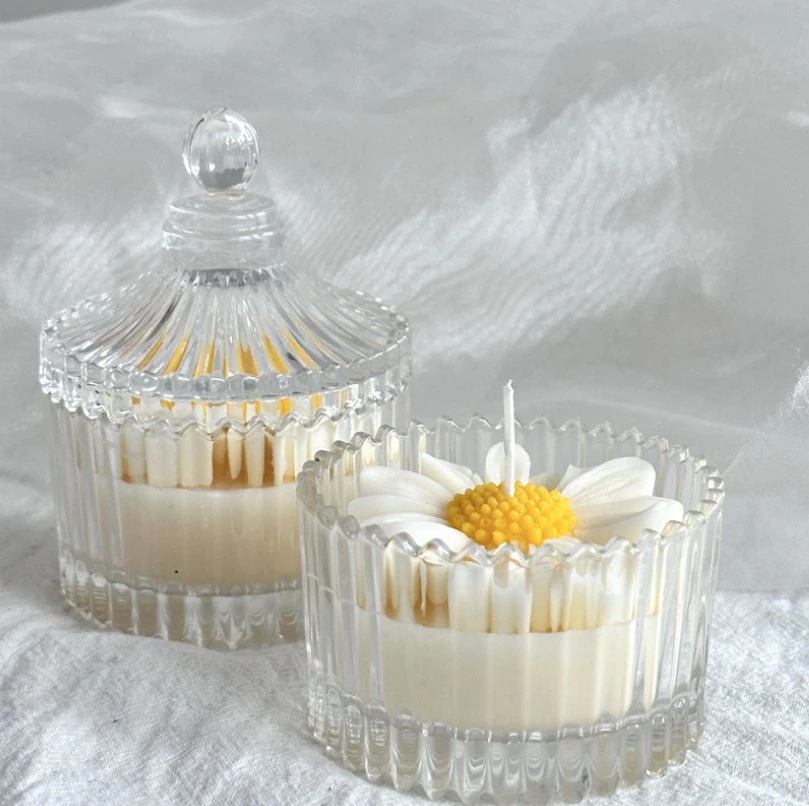 Daisy Scented Candles Cute Female Birthday Companion Gift Niche Glass Scented