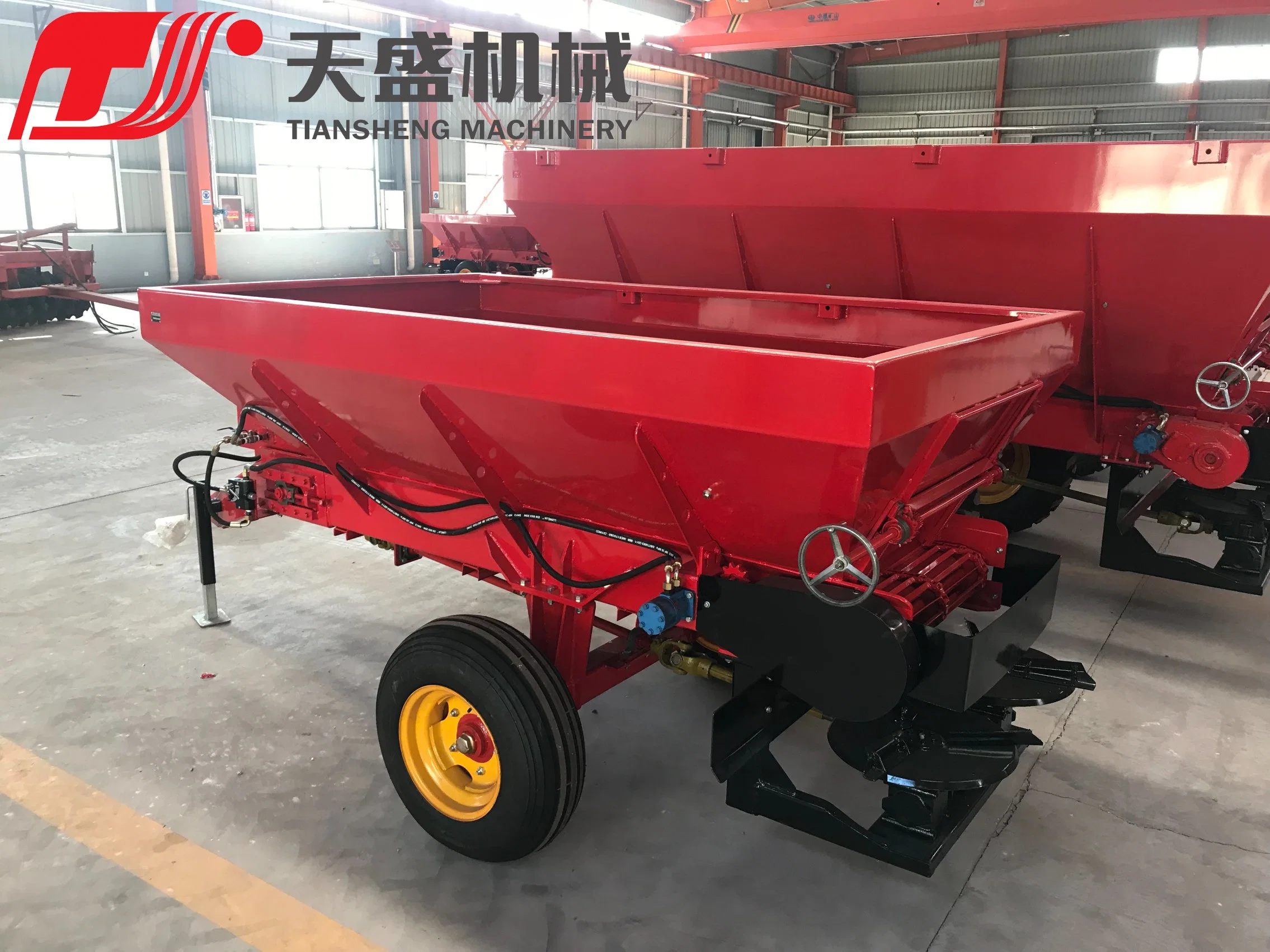 Multi-Function GS Certification Approved Agricultural Machinery Automatic Fertilizer Spreader for 30-60HP Tractor