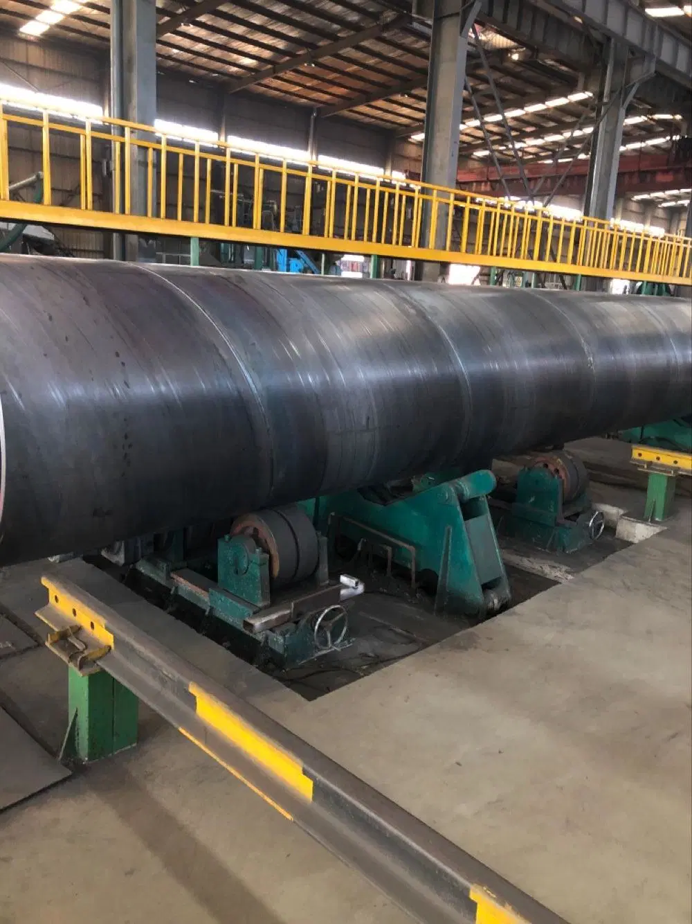 Stahlspiralrohr ASTM A252 SSAW Pfahlrohr