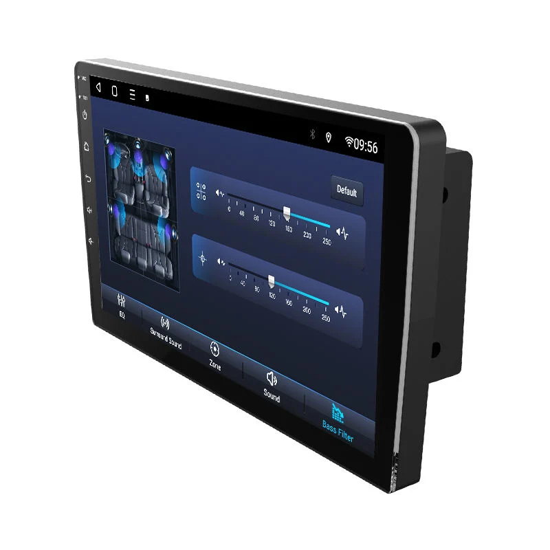 Haut de gamme 9 pouces à écran tactile Android autoradio stéréo lecteur de CD DVD Android Voiture Voiture GPS Navigator d'affichage vidéo Playerpopular multimédia