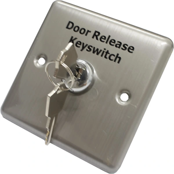 Stainless Steel Wired Key Switch Plate for Emergency