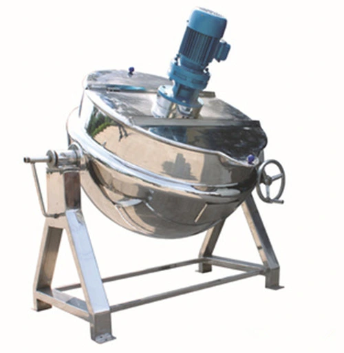 Electric Heating Jacketed Kettle Steam Heating Kettle Jackete Kettle