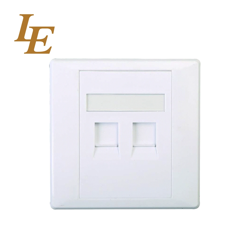 Network Wall Plate in One 120type Faceplate