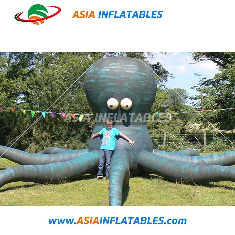 LED Lights Tentacles Inflatable Octopus for Decoration