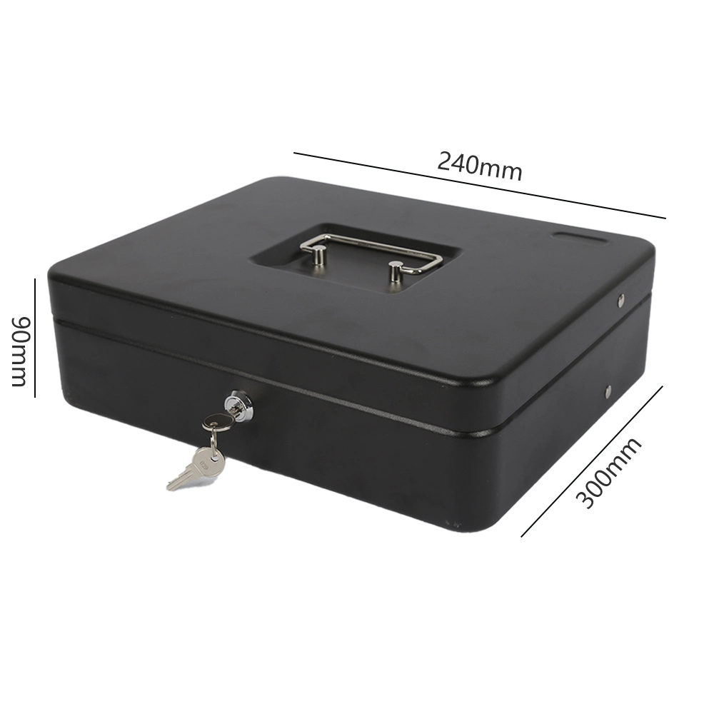 Small Metal POS Money Safe Cash Box Store Banknotes of Any Country