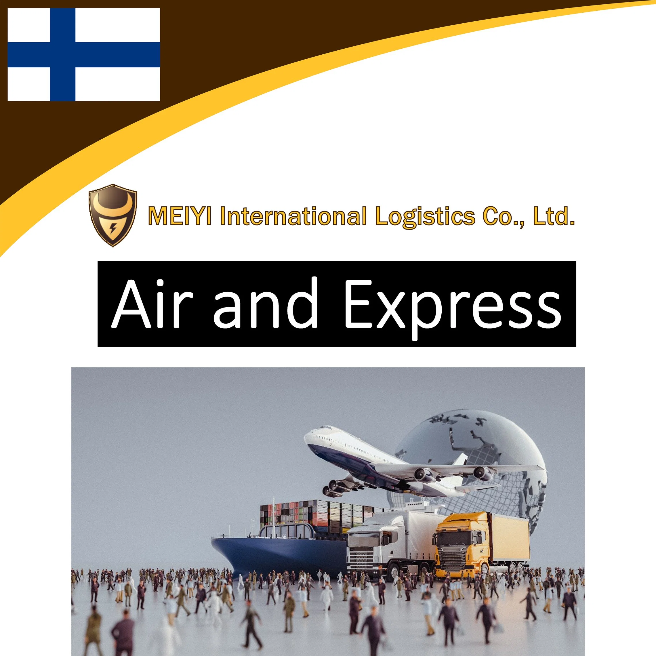 Services d'expédition de la Chine à la Finlande en logistique internationale de l'air de l'air freght expédition la plus rapide et le meilleur transitaire international