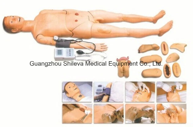 Fonction complète de la formation en soins infirmiers mâle mannequin SLV-H130A