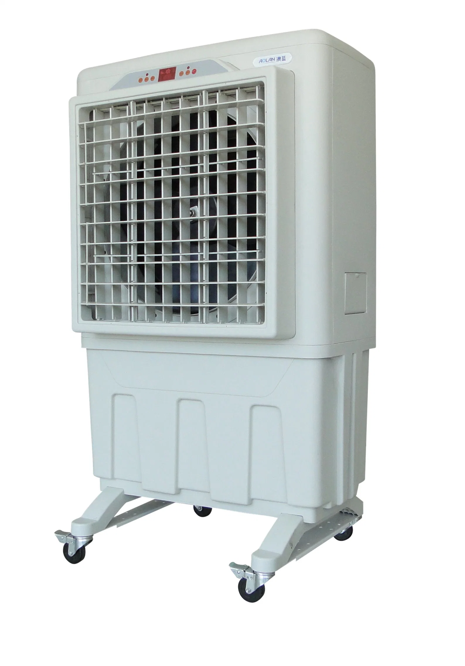 Liquid Crystal Control of Mobile Large Air Volume Evaporative Air Conditioner