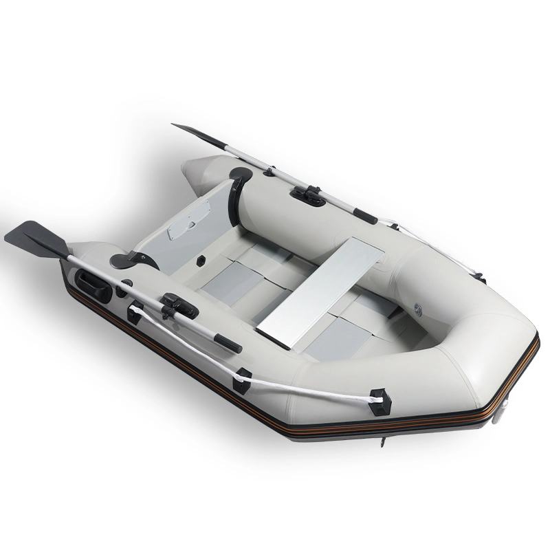 SL Floor Fishing Inflatable Boat with Motor Inflatable Motor Boats Ready to Ship