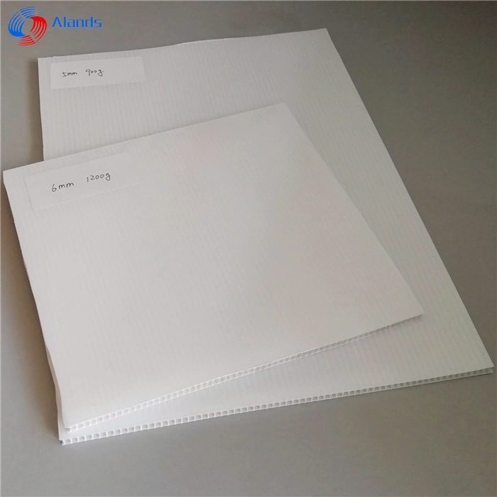 Waterproof Colorful PP Corrugated Corflute Plastic Sheet