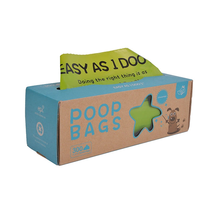 2021 Acclaimed Save 25% Duty Small MOQ New Design Biodegradable Poop Bags