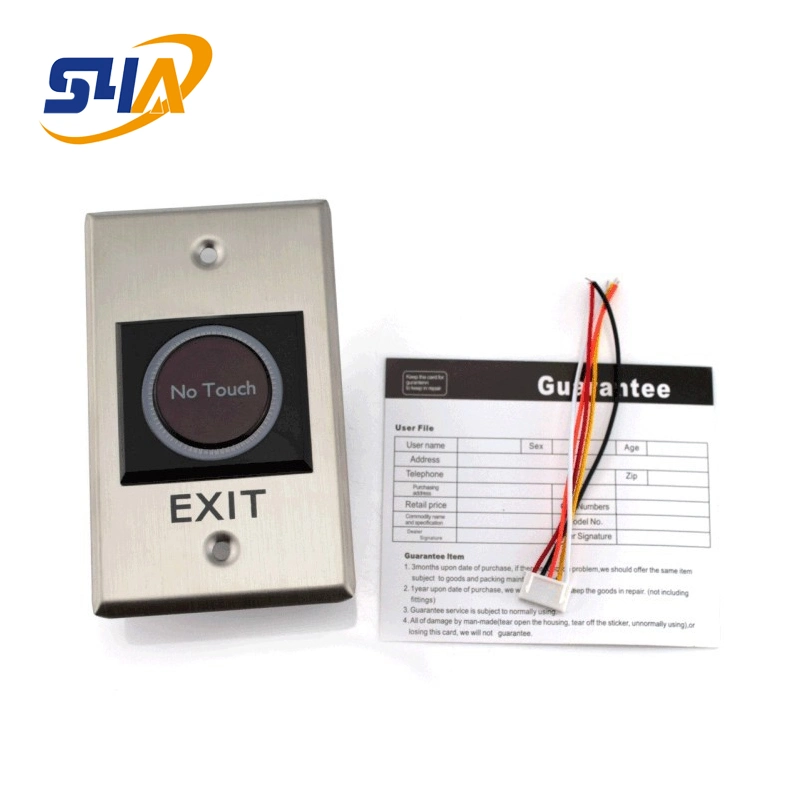 Door Release Switch Exit Button 12V Normal Open with No Touch IR Sensor Eb-16
