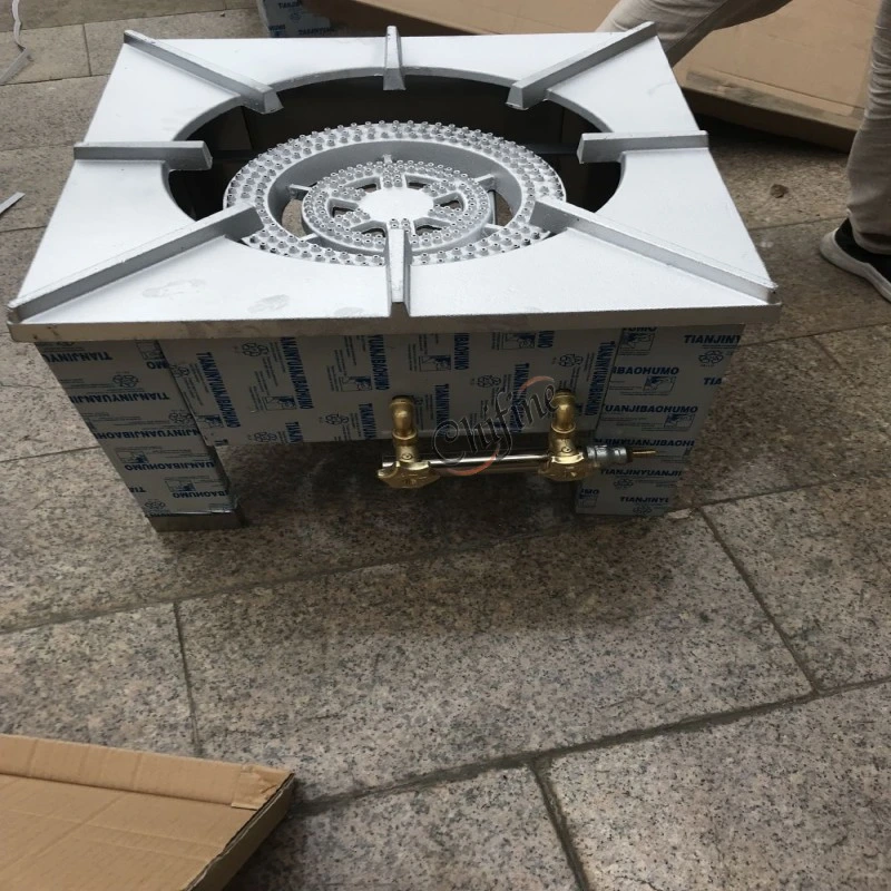 Stainless Steel Body Industrial Heavy Duty Gas Burner Stove