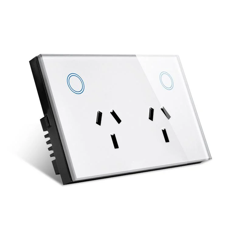 Tuya WiFi Smart Wall Socket Us Electrical Plug Outlet 10A