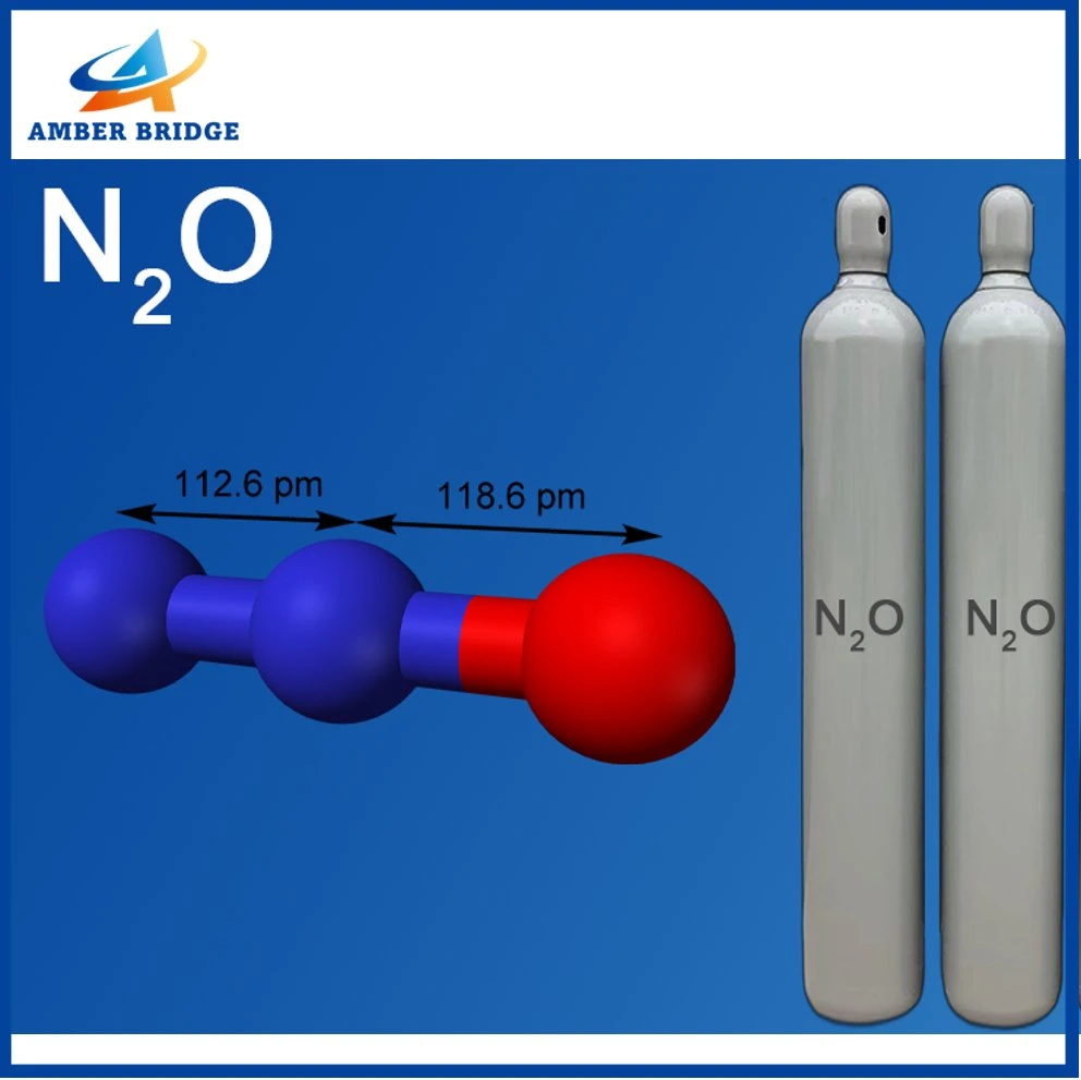 Comprar grado Industrial de 99,9% de pureza N2o gas óxido nitroso.