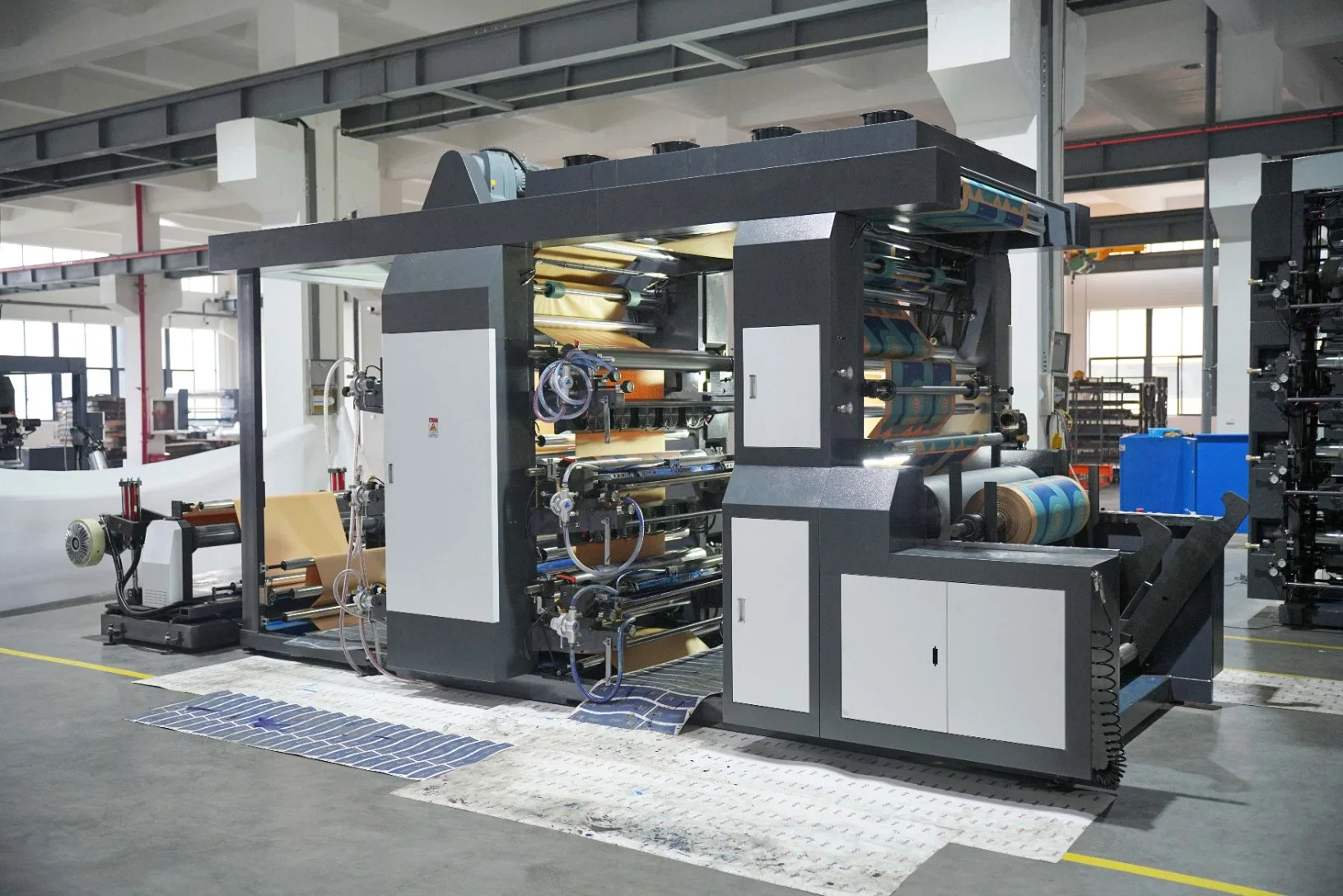 Full Automatic 6 Colour High Precision Flexo Press Printing Machine