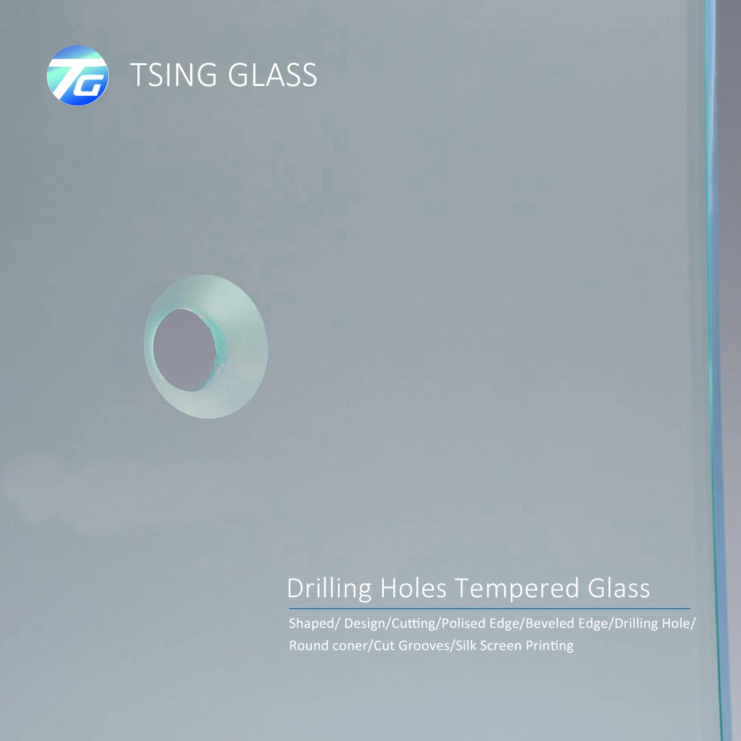 Clear Tempered Safety Float Glass for Glass Greenhouse Glass Railing Curtain Wall Shower Room Windows Door