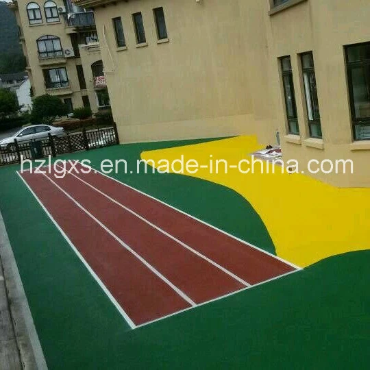 Colorido Multiuso de borracha EPDM grânulos Parque Infantil Racetrack