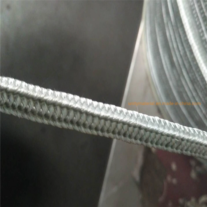 Fiberglass Braided Square Fireproof Fiber Glass Textiles Rope for Heat Sealing and Strip Doors on Furnace