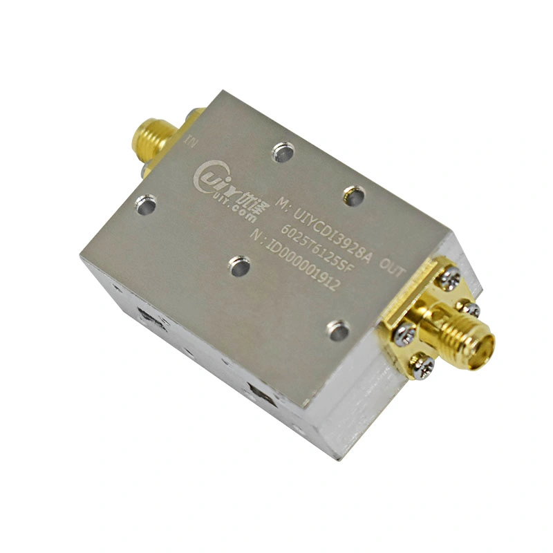 3500~7000MHz RF Dual Junction Coaxial Isolator 0.6dB high isolation 45dB SMA Isolator