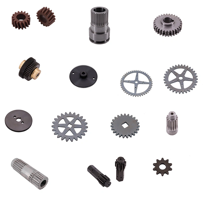High Precision Steel Brake CNC Machining Hobbing Customized Gear Transmission Parts