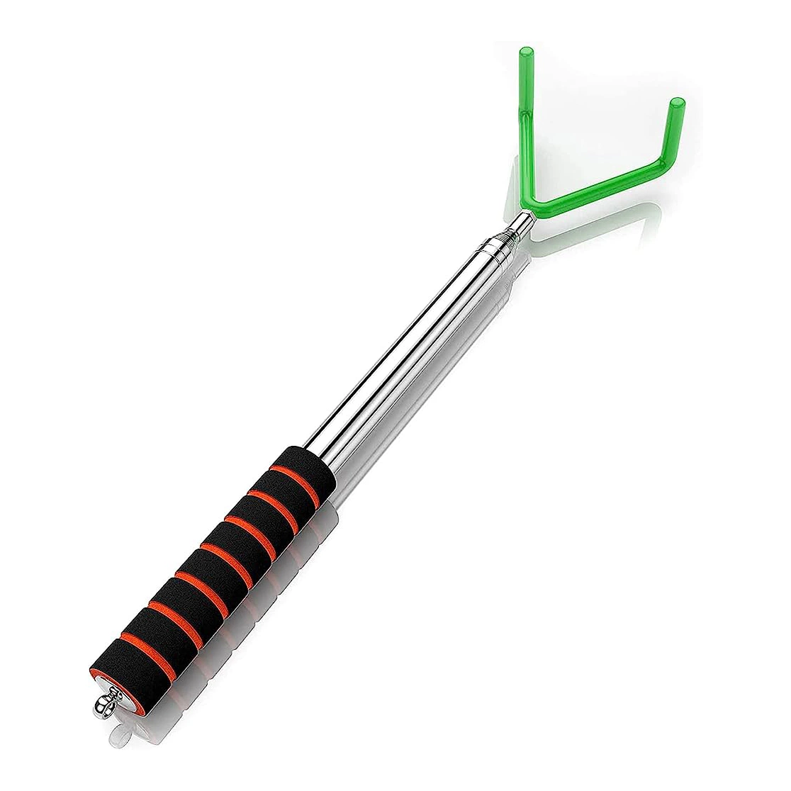 Disc Golf Retriever Grabber Extra Long 10 Feet Portable Telescoping Pole with Durable Hook