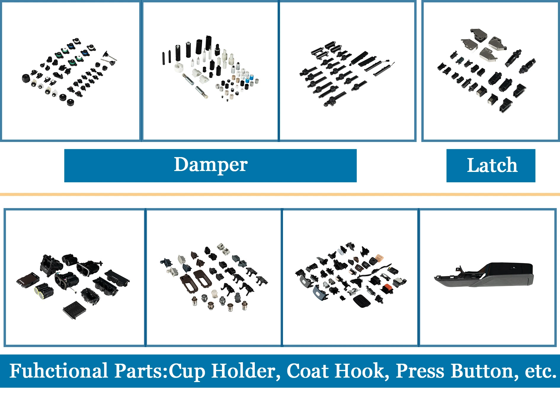 China Experienced Factory Custom Plastic Mold Injection Mould Service for Automotive Interiors