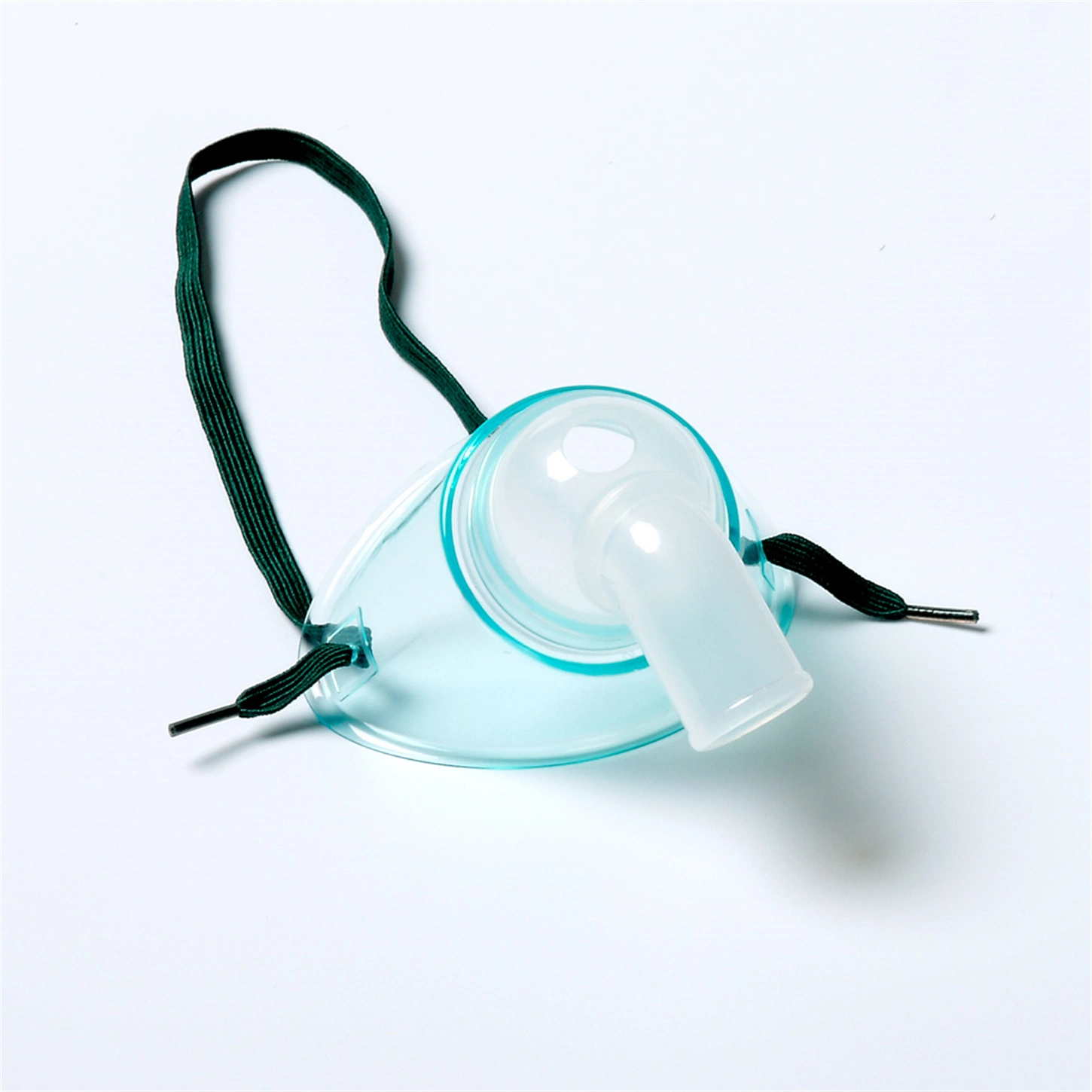 Medmount Medical Surgical Disposable Sterile 360 Rotation Connector Oxygen Tracheostomy Mask for Adult/Pediatric