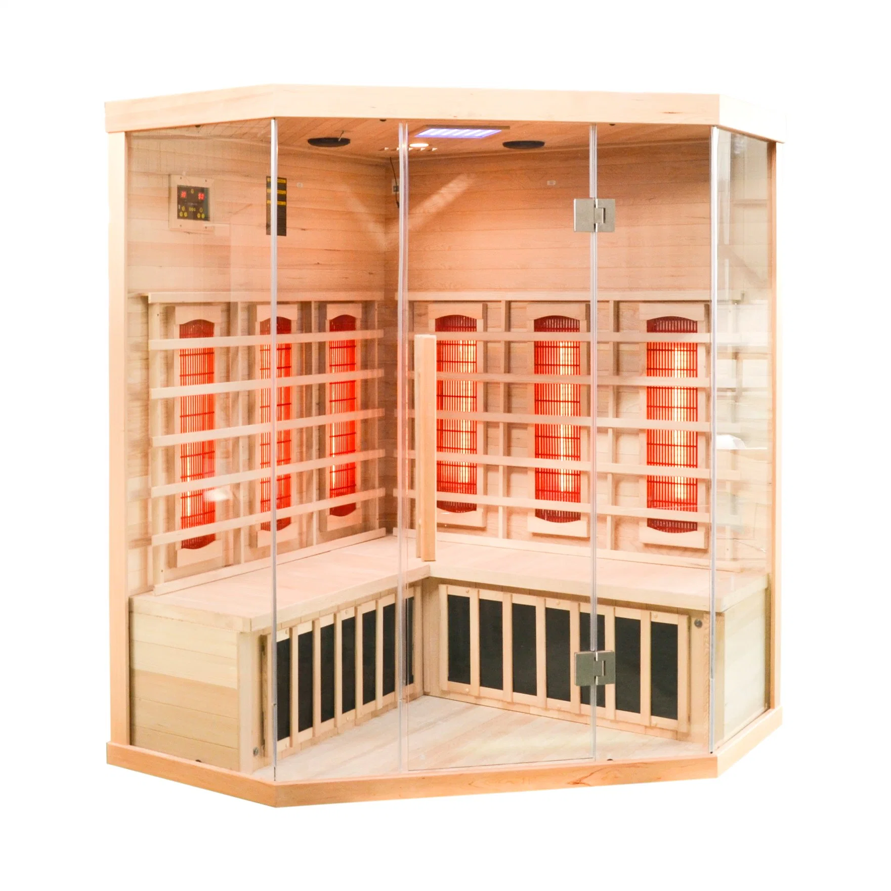 El carbono Hearter Deluxe Lowemf Sauna Sauna Sala de la cabina Sauna mejor precio
