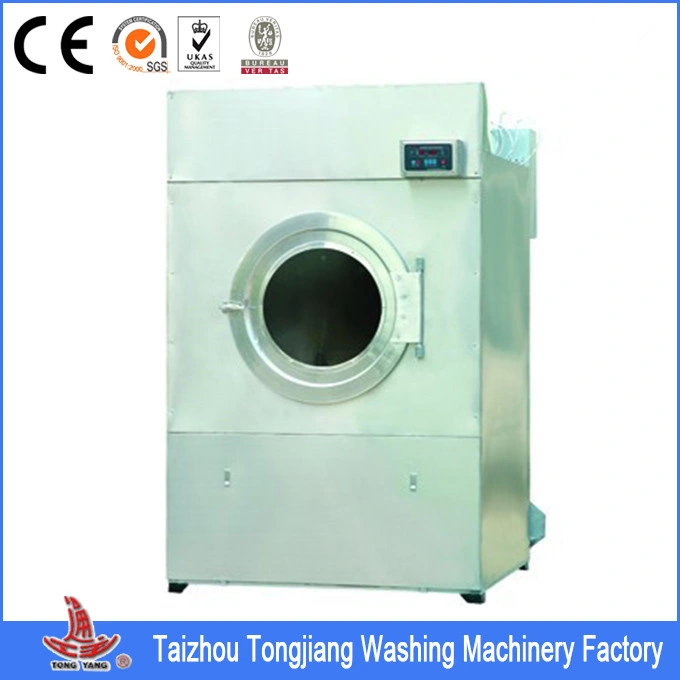 30kg Gas Heated/Vertical Front-Loading Rotary Drying Machine /Clothes Tumble Dryer Equipment