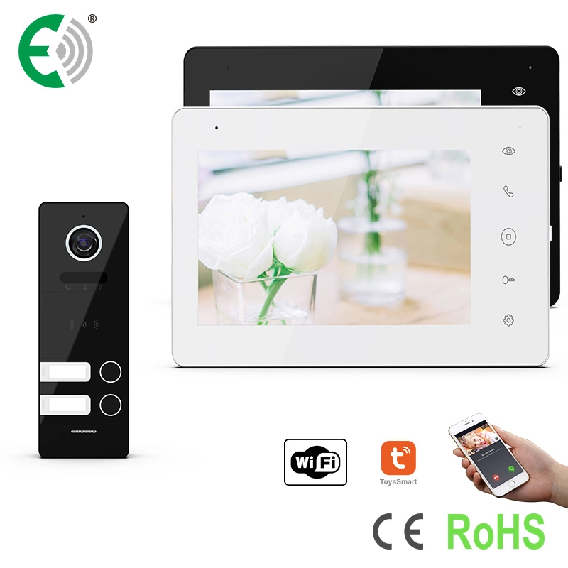 Doorbell Home Security UTP/IP 7" Interphone Video Doorphone