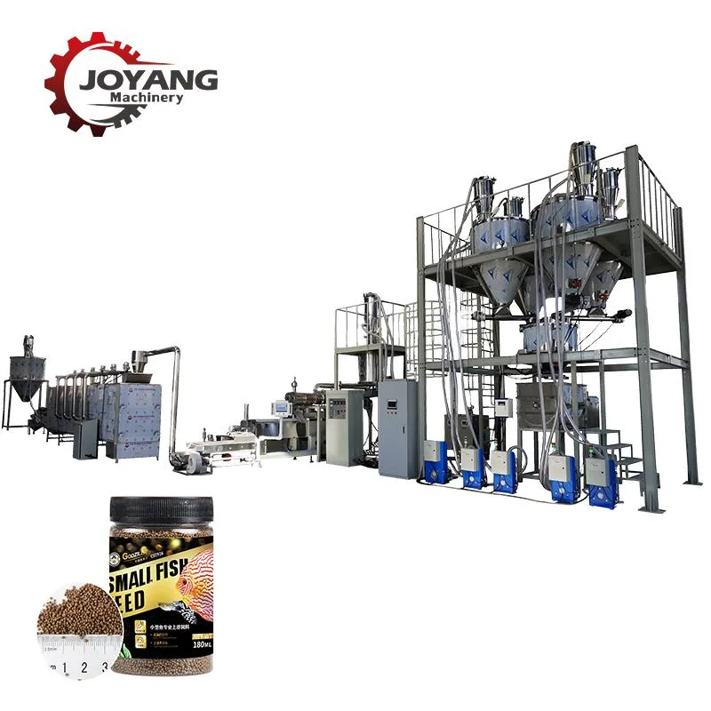 500 Kg Per Hour Automatic Floating Fish Feed Production Line with Extruder