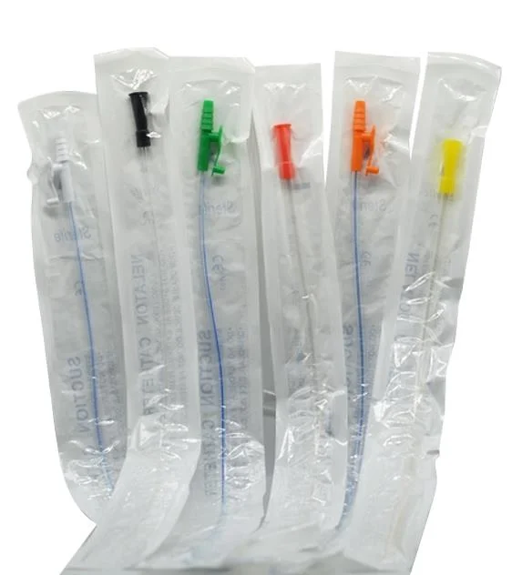 Soft PVC Suction Catheter with Plain Connector