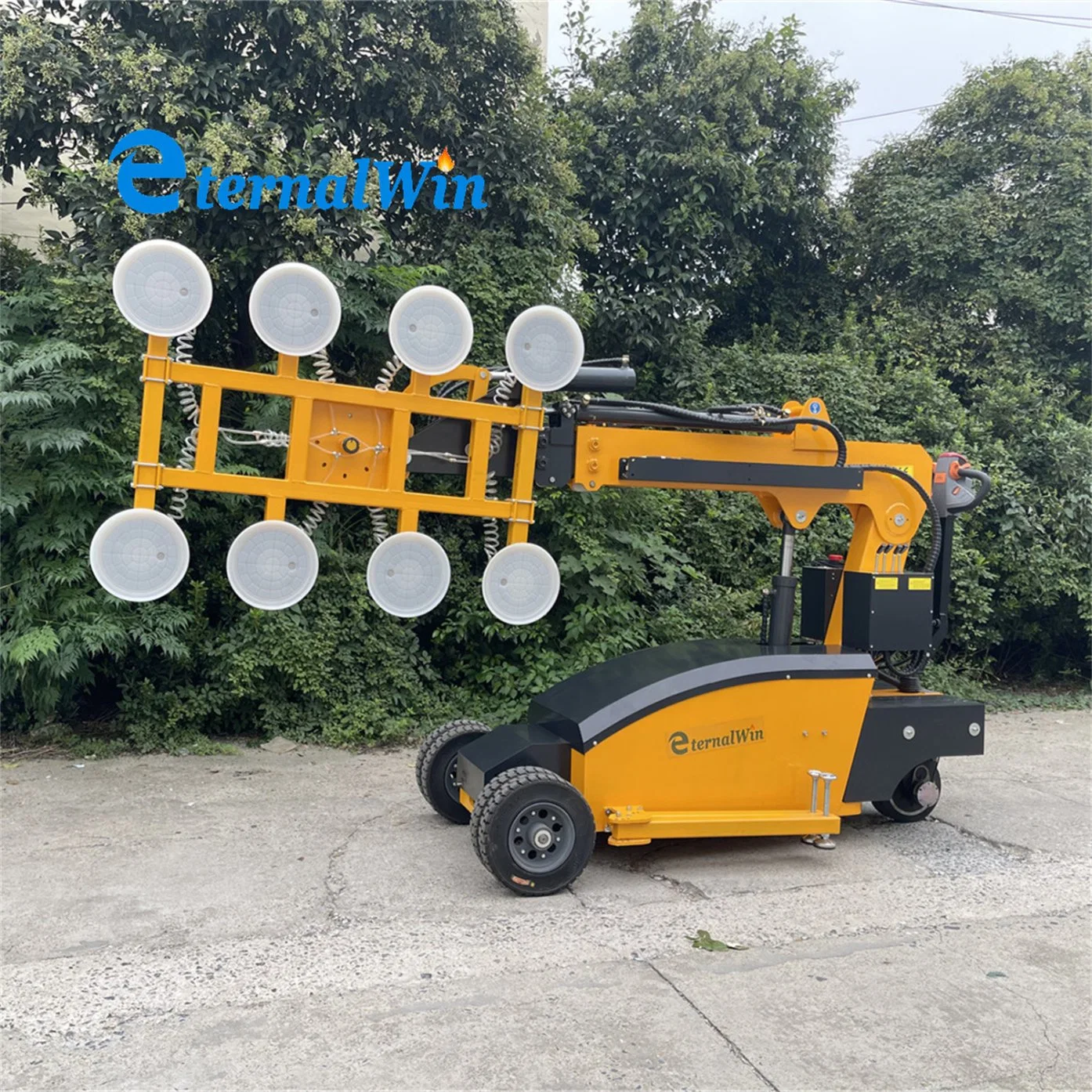 200kg 300kg 400kg 500kg 600kg 800kg Electric Glass Vacuum Lifter/Glass Installation Robot/Glass Moving Trolley