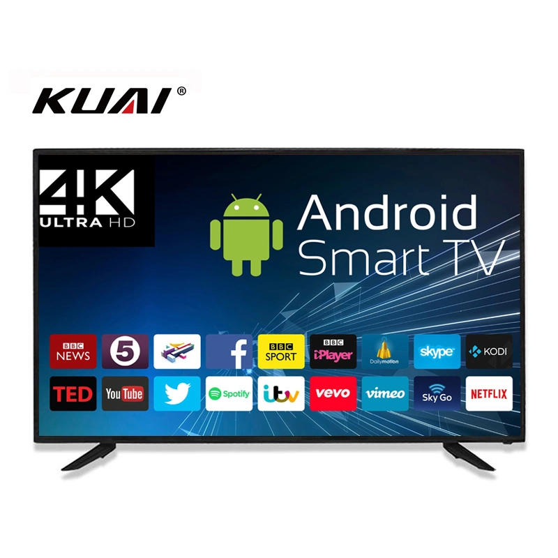 Nueva fábrica de 55 a 65 pulgadas de pantalla LCD de Televisión Digital de la pantalla LCD de Smart TV LED de Android el mejor precio