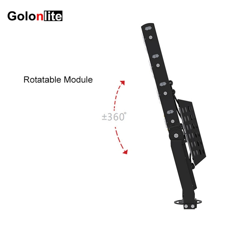 Mobile tour de lumière mobile monté sur remorque pour véhicule extérieur portable à LED Léger