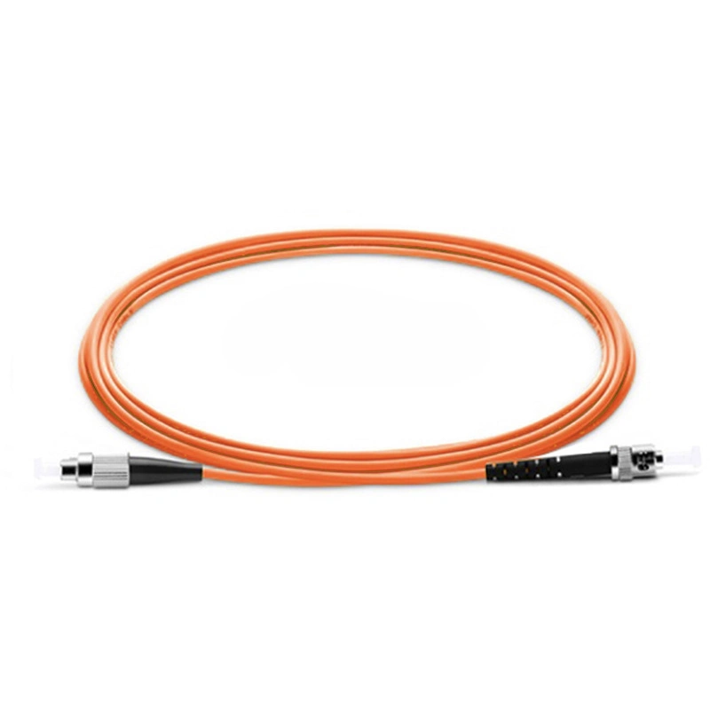 St-to-FC Simlex Om2 Multimode 2.0mm Fiber Optic Patch Cable, 3m