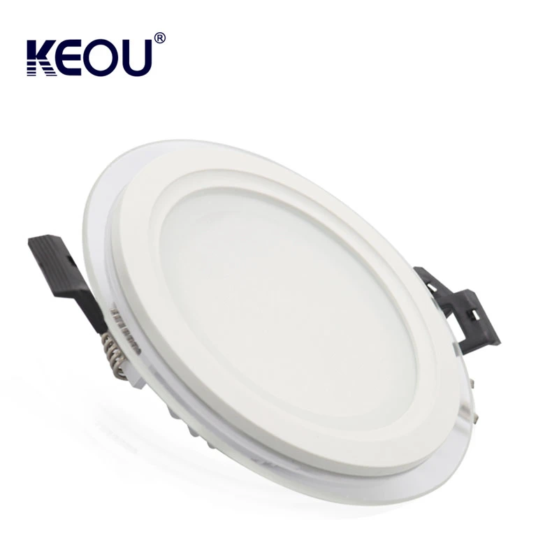 RoHS Ce ISO9001 круглый встроенный светильник IP44 светодиодной подсветки панели управления 12W