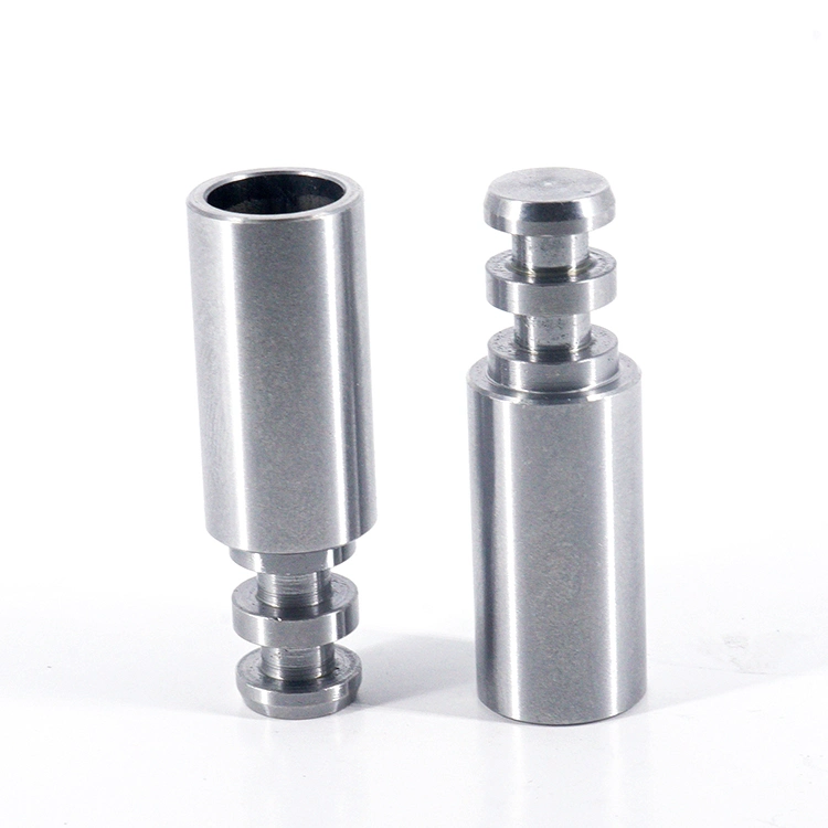 China Custom Precision Stainless Steel Aluminum Titanium CNC Machining Milling Turning Parts Fabrication Service Insert Connecting Shaft Pin Accessories