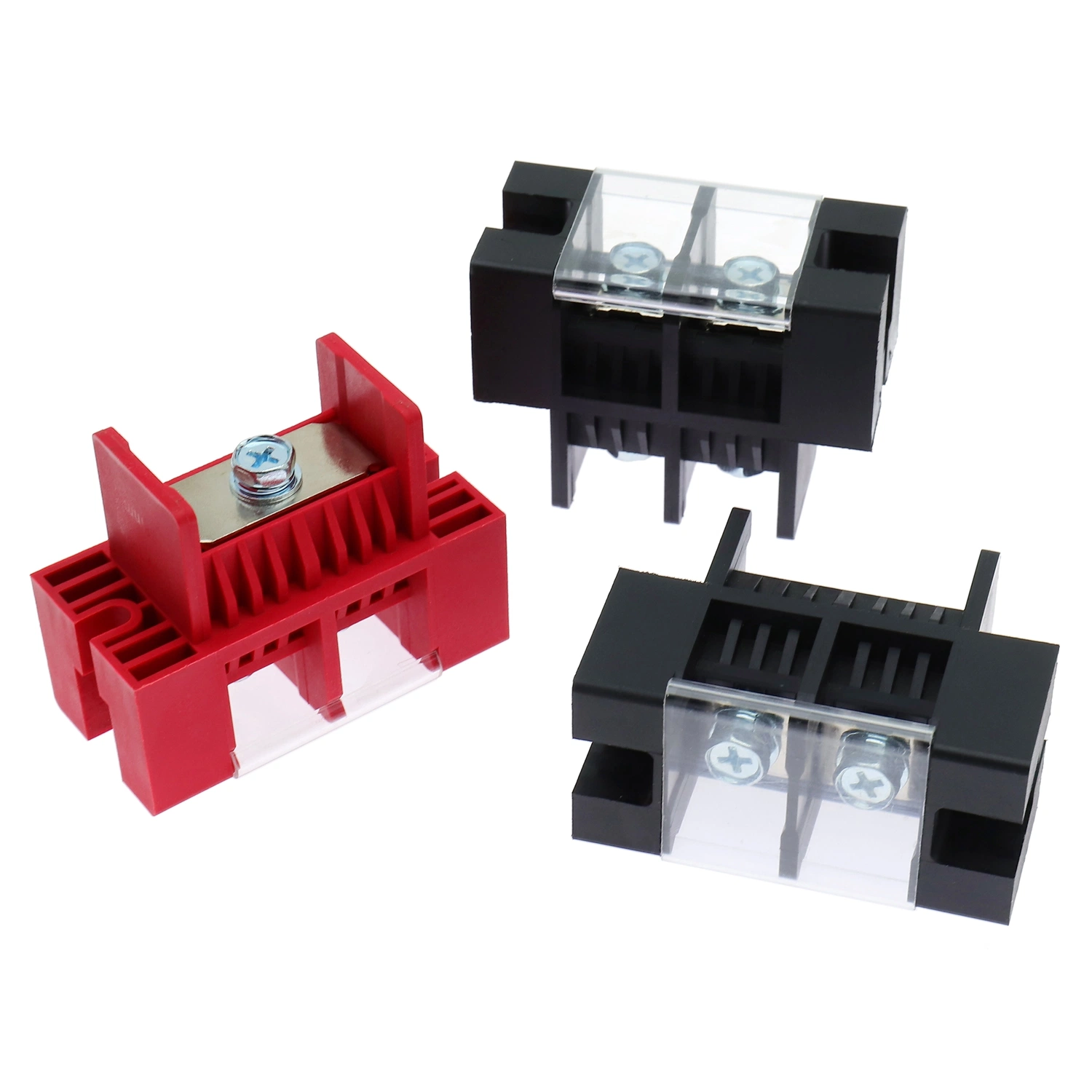 Terminal Block Feed Throught Terminal Blocks High Current Barrier Screw Terminal 75A