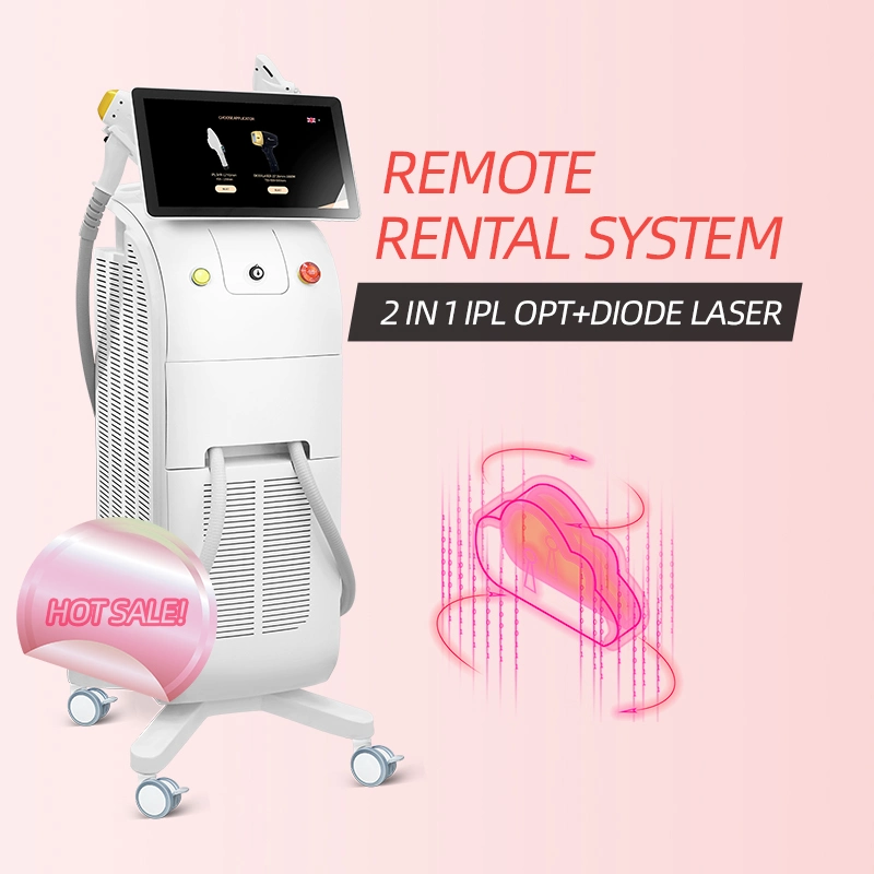 2023 Laser Beauty 2 in IPL Opt 1 Hair Removal & Skin Care Machine
