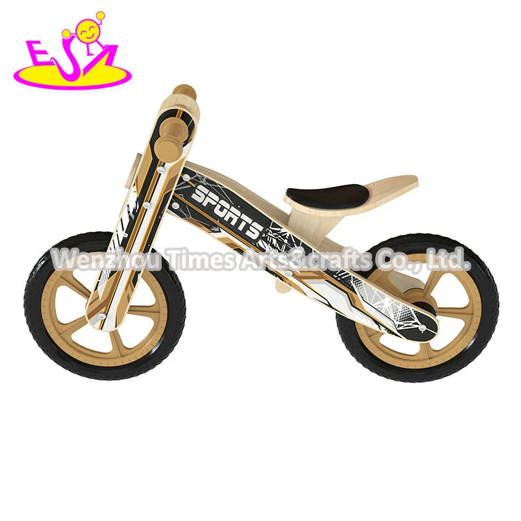 Nouveau design Ride on Toys vélo d'équilibre moto en bois pour Tout-petits W16c342