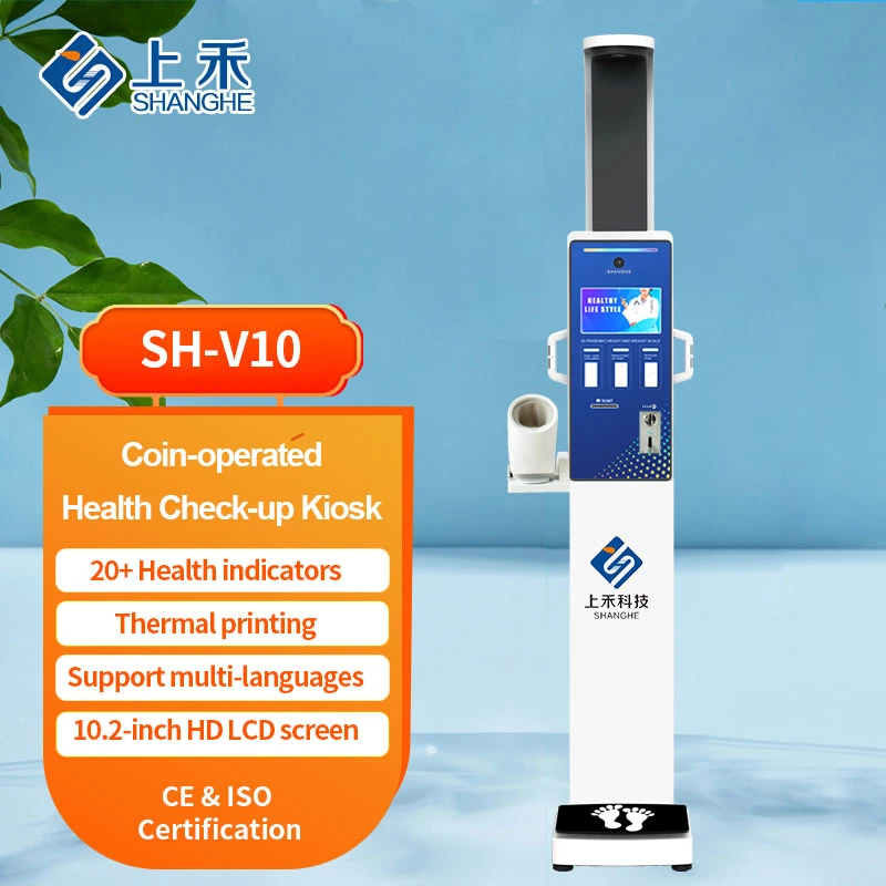 Self Exam Health Kiosk Human Health Measurement Smart Body Scale