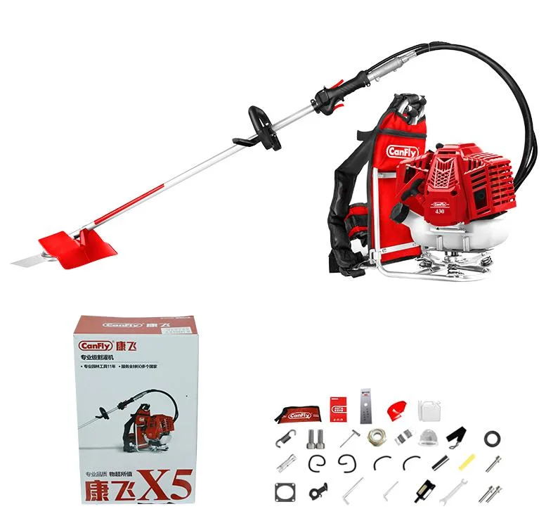 2 Stroke 43cc High Quality Petrol Gasoline Backpack Brush Cutter Grass Trimmer