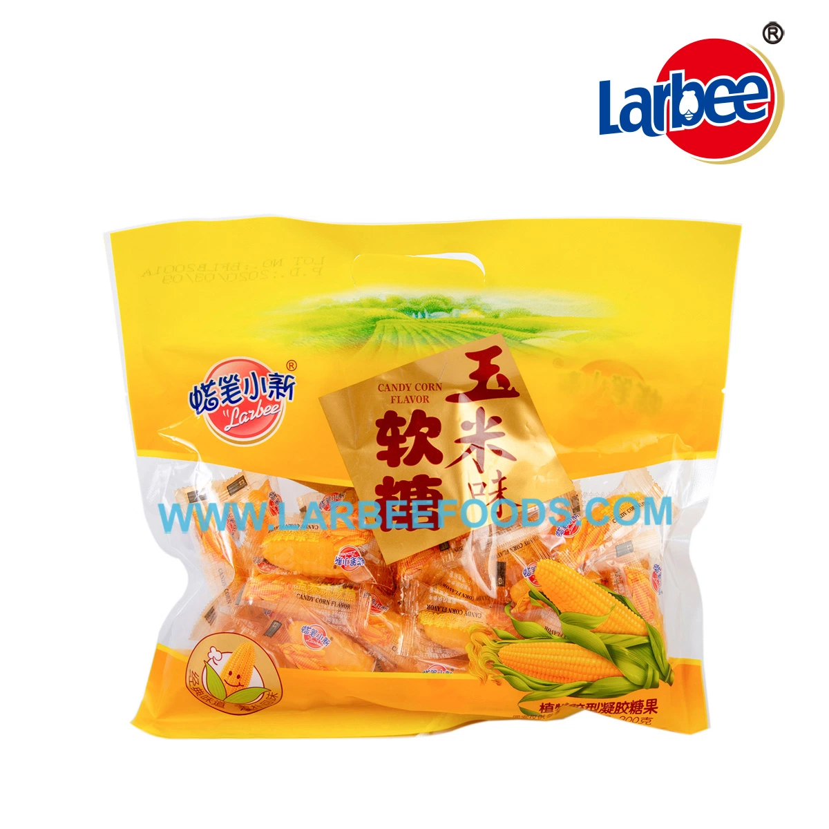 Wholesale Sweets and Candy 300g Corn Flavor Gummy Candy from Larbee Factory